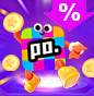 POPPO  LIVE 100,000 Coins(22%OFF)